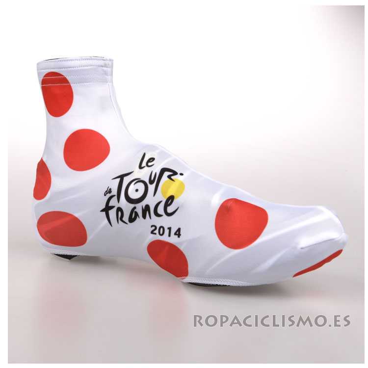 Tour de France Blanco Rojo Cubre zapatillas