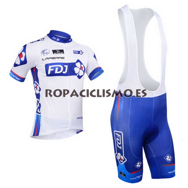 2013 Maillot FDJ tirantes