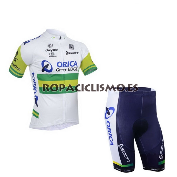 2013 Maillot GreenEDGE Blanco