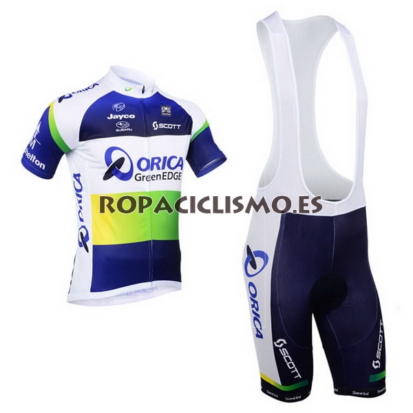 2013 Maillot GreenEDGE tirantes