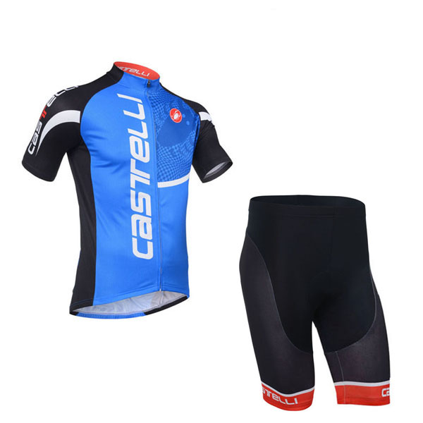 2013 Maillot Castelli Mangas Cortas Azul