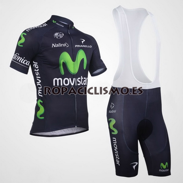 2013 Maillot movistar tirantes