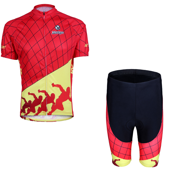 2014 Maillot Mesteyo Rojo Mangas Cortas