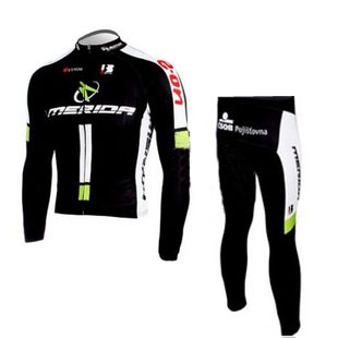 Maillot Merida Negro Mangas largas