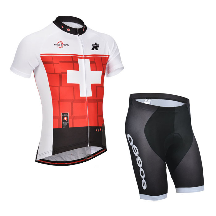 2014 Maillot assos mangas cortas Rojo