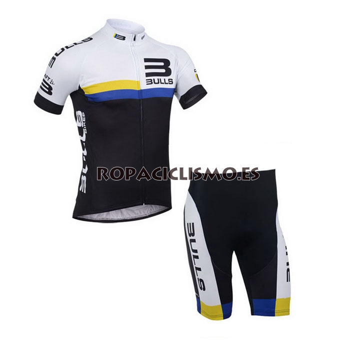 2013 Maillot bulls mangas cortas