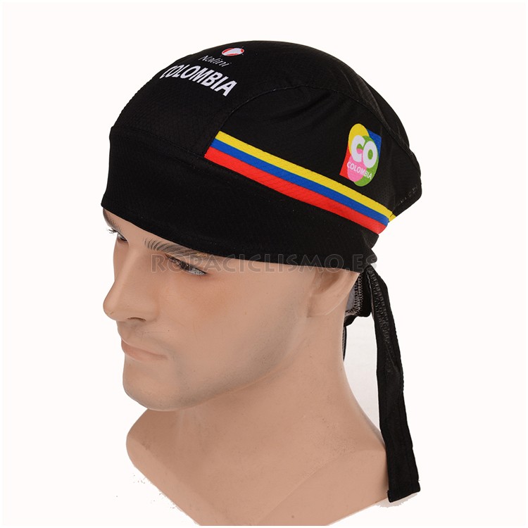 2014 Colombia Bandana ciclismo Negro