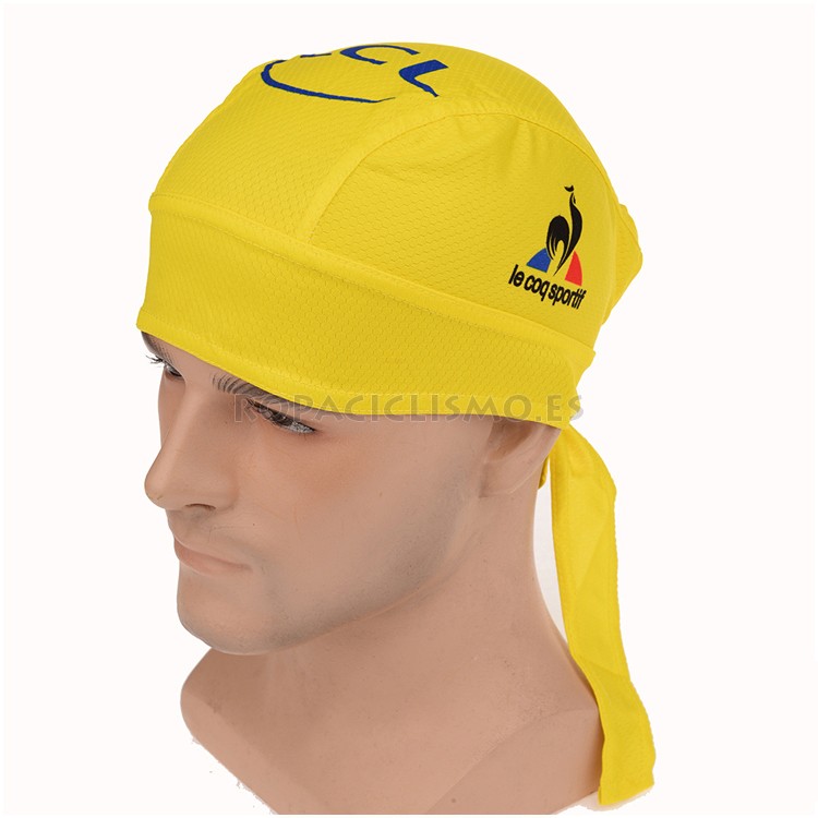 2015 Tour de France Bandana ciclismo Amarillo