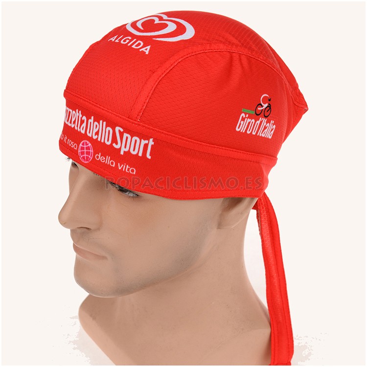 2015 Tour de Tour de Italy Bandana ciclismo Rojo