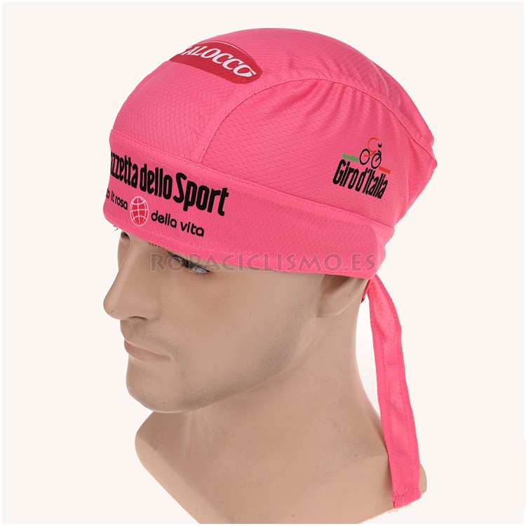 2015 Tour de Tour de Italy Bandana ciclismo Rose