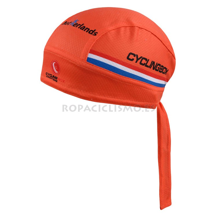 2015 cyclingbox Bandana ciclismo Naranja