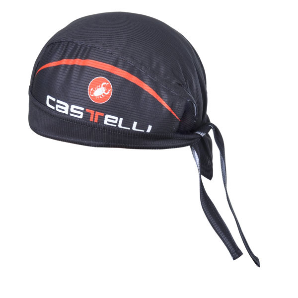 2012 Castelli Negro Bandana ciclismo