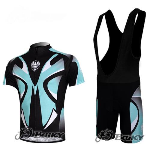 Maillot Bianchi tirantes mangas cortas negro azul