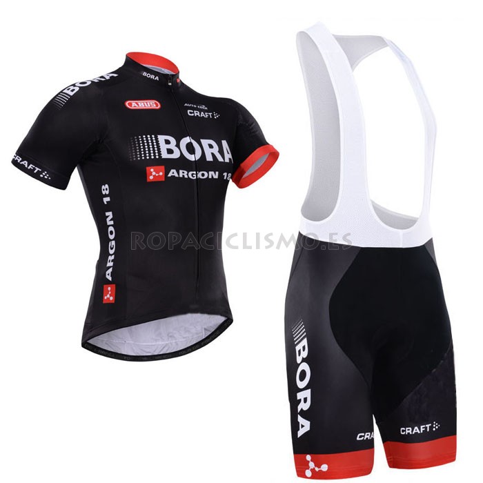 2015 Maillot Bora Mangas Cortas Tirantes