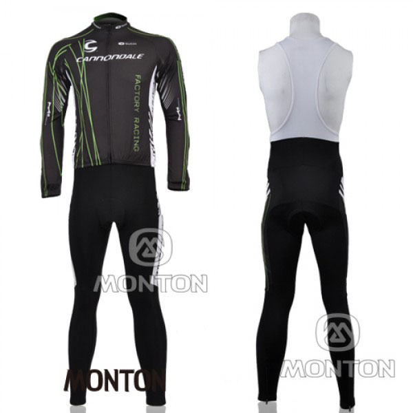 2010 Maillot Cannondale mangas largas tirantes