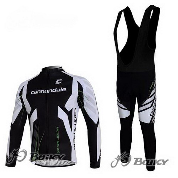 2012Maillot cannondale mangas largas tirantes