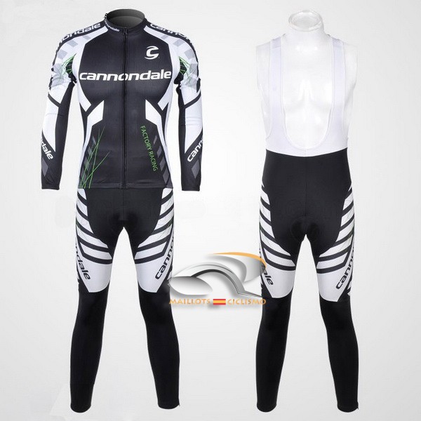 2012Maillot cannondale mangas largas tirantes