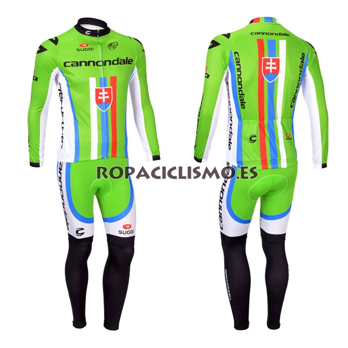 2013 Maillot Cannondale mangas largas