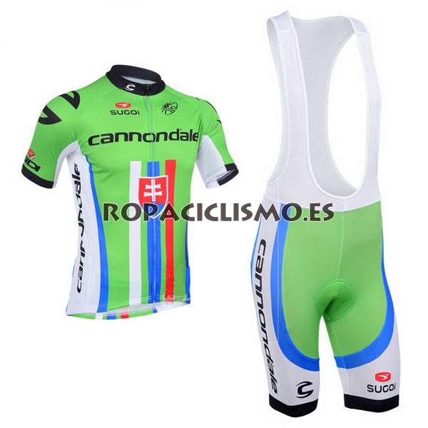 2013 Maillot Cannondale tirantes mangas cortas