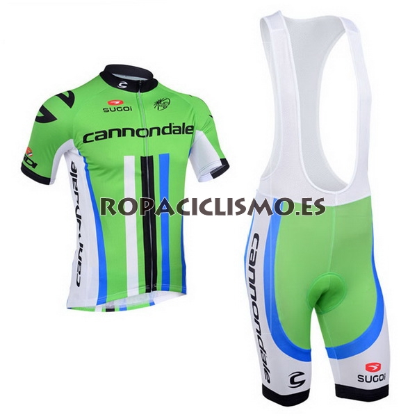 2013 Maillot Cannondale tirantes mangas cortas