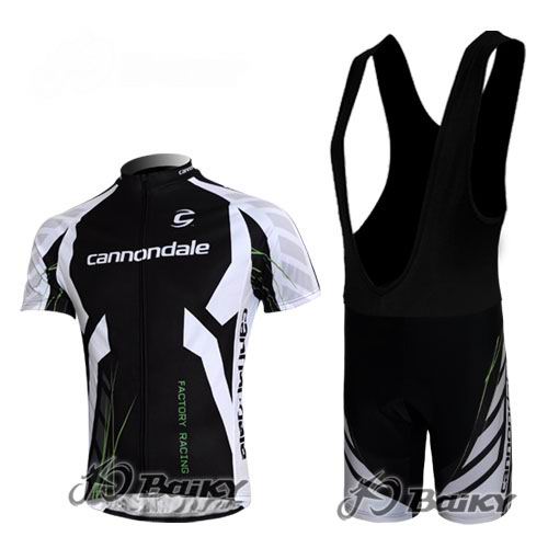 cannondale Maillot mangas cortas negro blanco tirantes