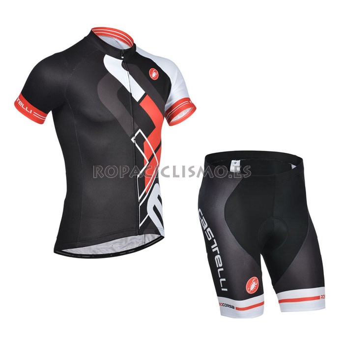 2014 Maillot Castelli Bangas cortas Negro