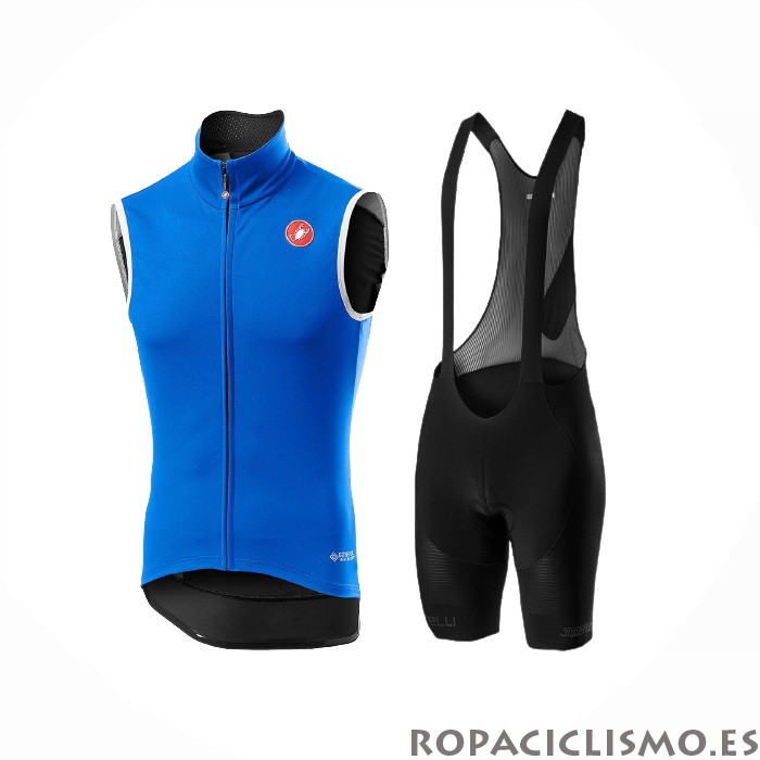 2021 Chalecos Cortavientos Castelli Azul