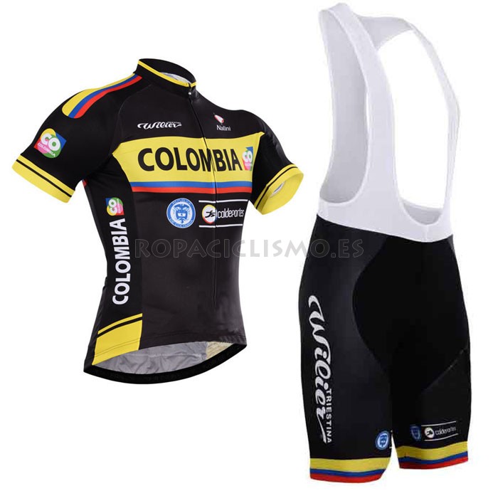 2015 Maillot Colombia Mangas Cortas Tirantes