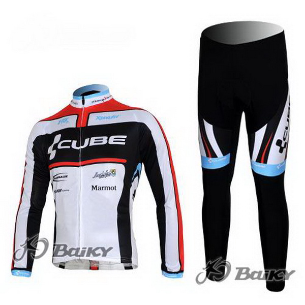 2012 Maillot cube mangas largas