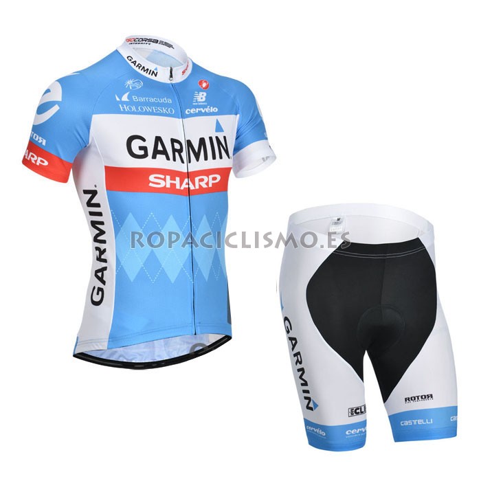 2014 Maillot Garmin azul