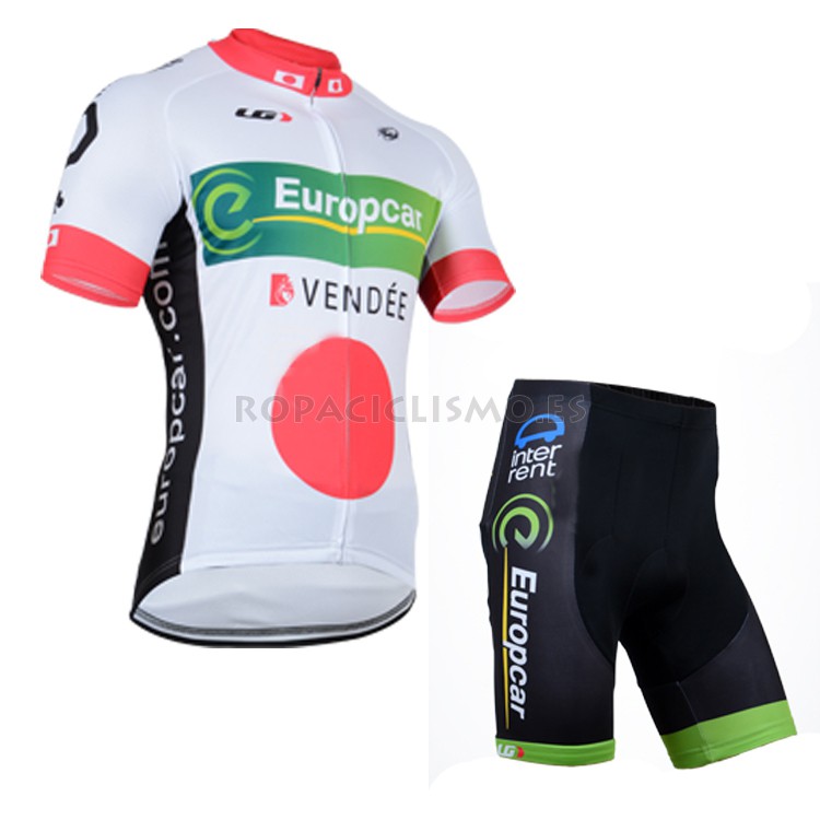 2014 Maillot Europcar mangas cortas