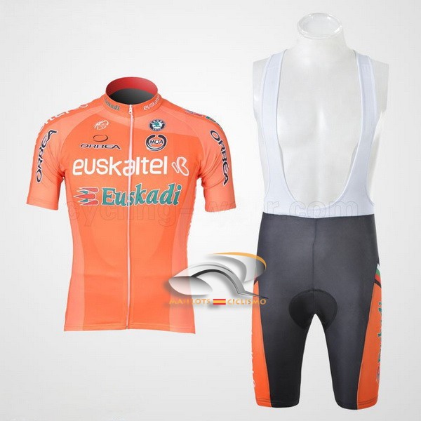 2011 Maillot euskltel mangas cortas tirantes