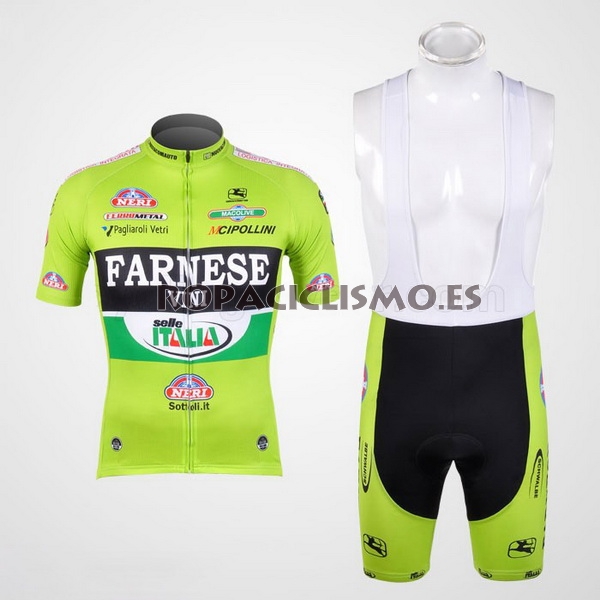 2013 Maillot Farnese Mangas Cortas Tirantes