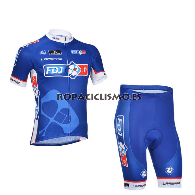 2013 Maillot FDJ azul