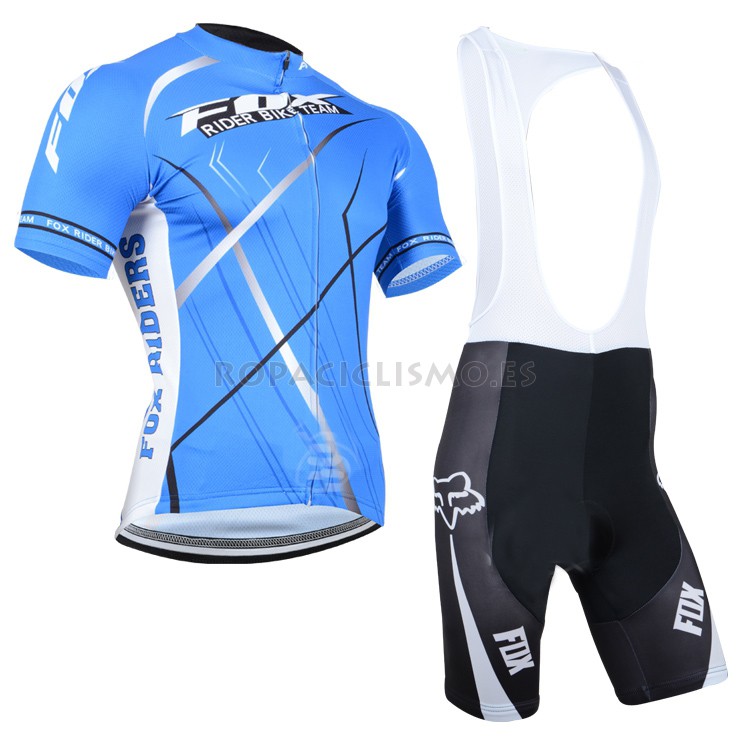 2014 Maillot Fox Mangas Cortas Tirantes