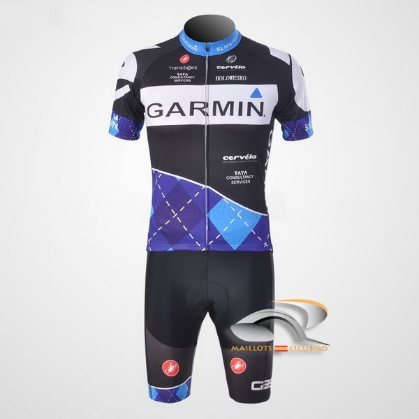 2011 Maillot garmin mangas cortas