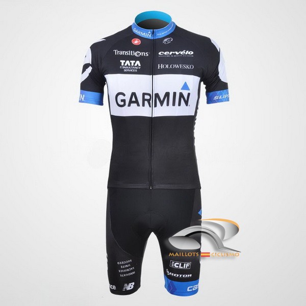 2011 Maillot garmin mangas cortas