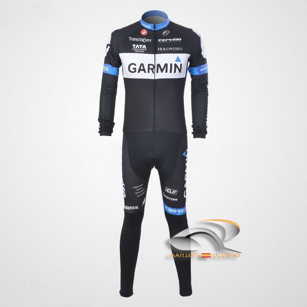 2011 Maillot garmin mangas largas