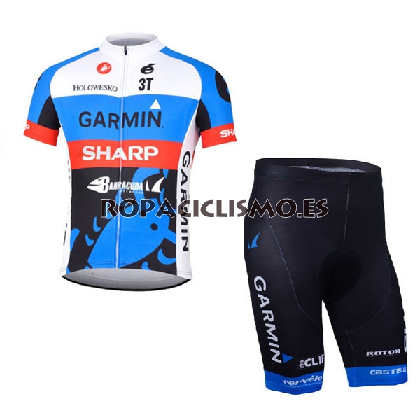 2013 Maillot Garmin azul