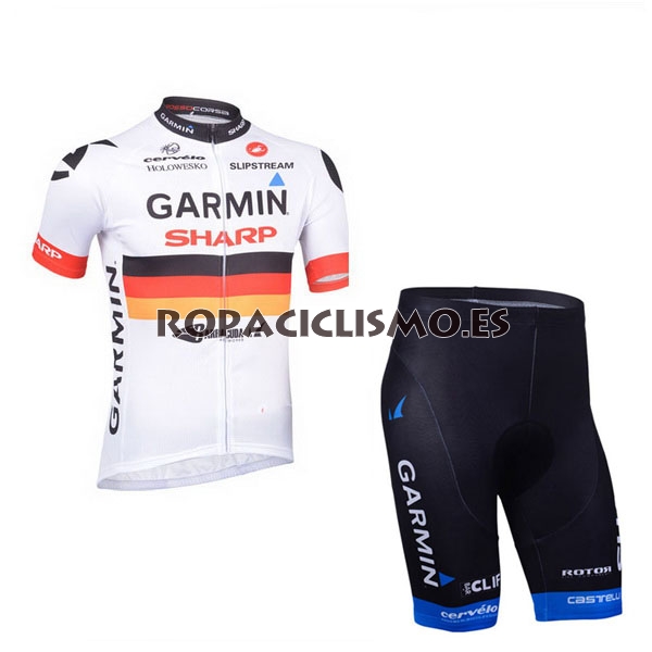 2013 Maillot Garmin blanco