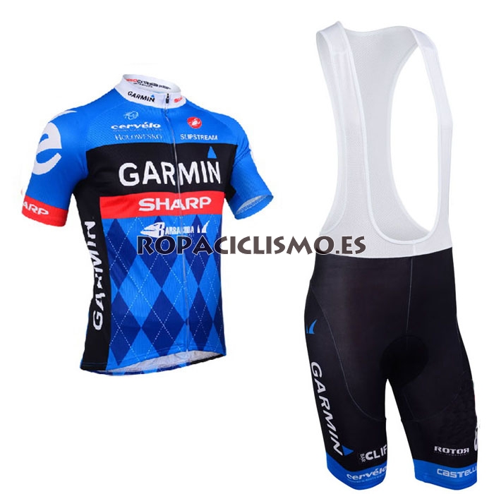 2013 Maillot Garmin tirantes