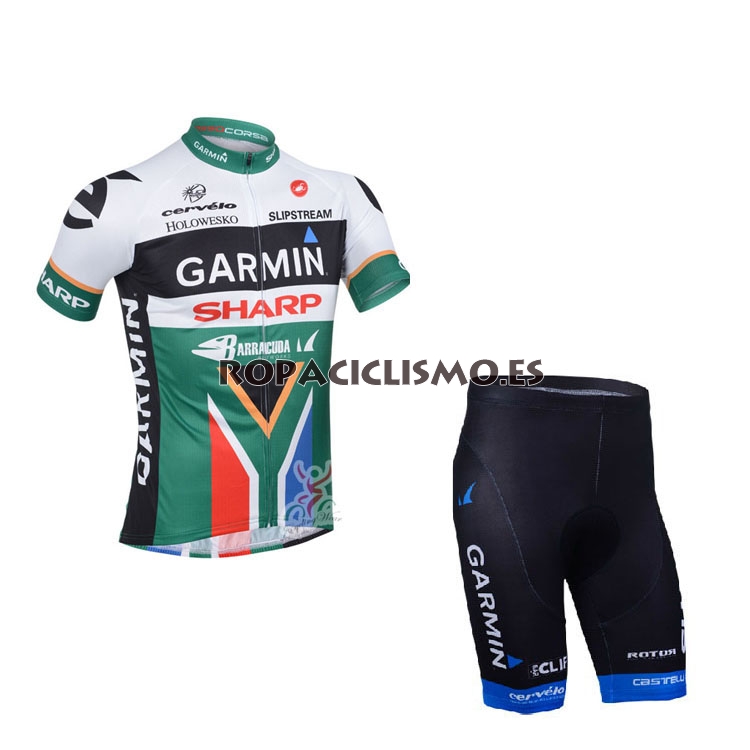 2013 Maillot Garmin verde