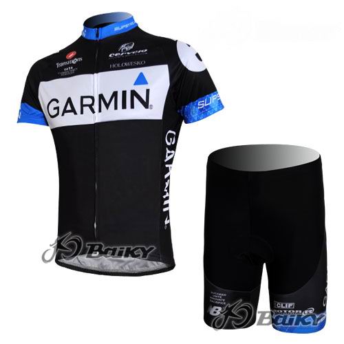 Garmin Barracuda Cervelo Maillot mangas cortas negro