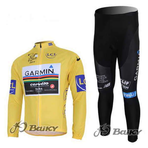 Maillot Garmin mangas largas