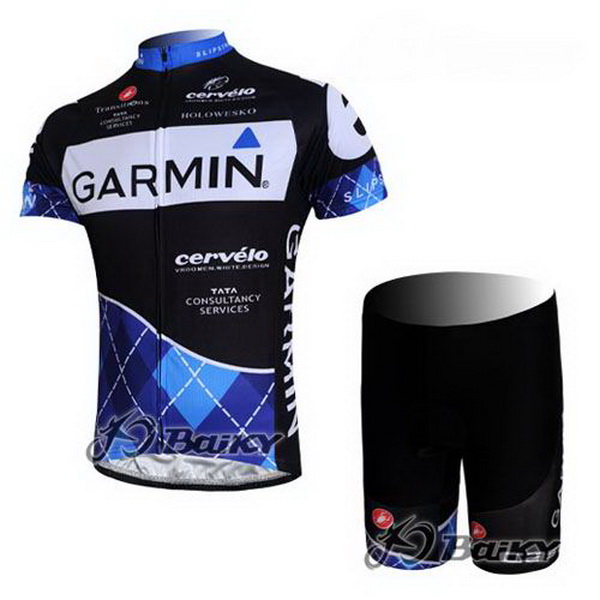 Maillot garmin mangas cortas