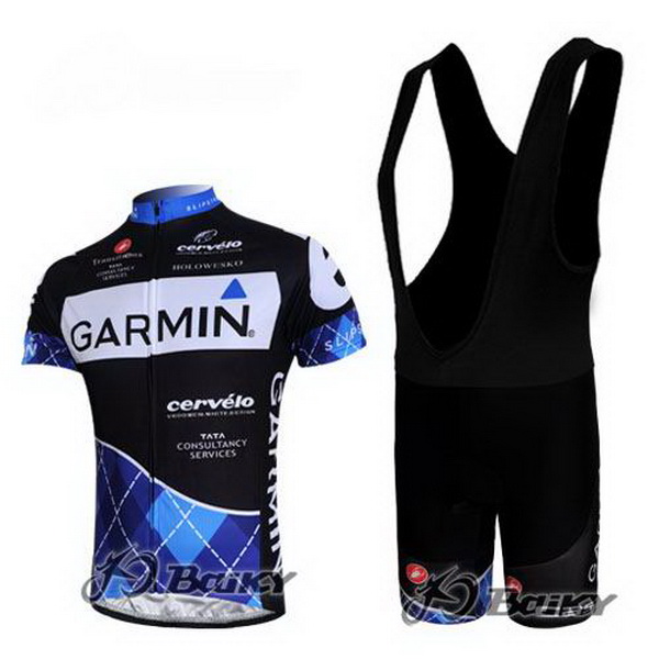 Maillot garmin mangas cortas tirantes