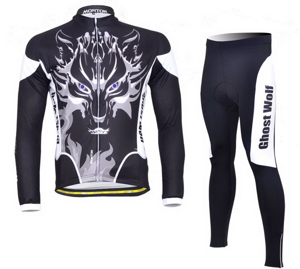 2013 Maillot Ghostwolf Mangas Largas