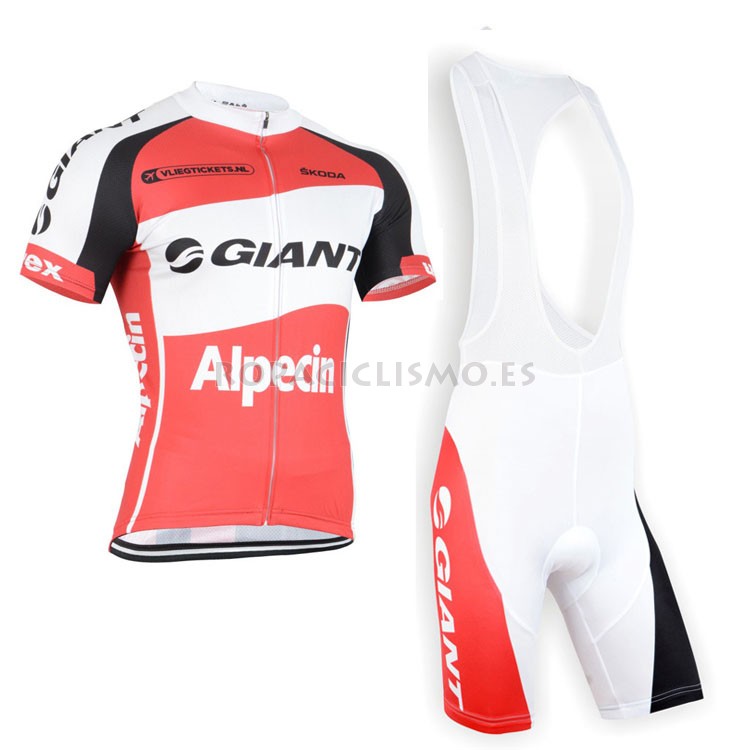 2014 Maillot Giant Tirantes Mangas Cortas Rouge