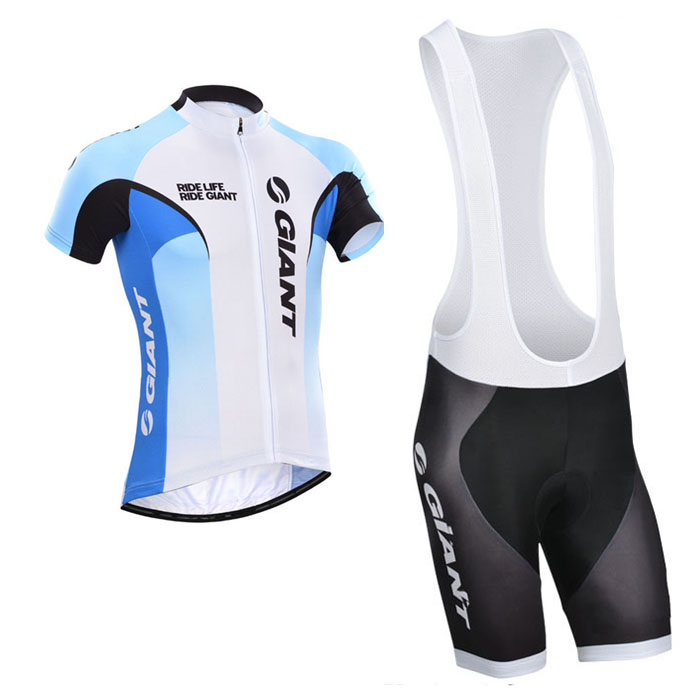 2014 Maillot Giant Blanco Tirantes Mangas Cortas