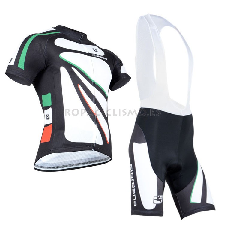 2014 Maillot Giordana Tirantes Mangas Cortas